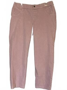 HUE Pink Stretch Pants XL